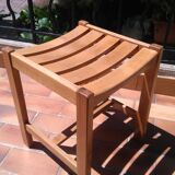 Tabouret bois clair miel