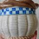 Pot barbotine panier de pommes