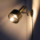 Mid-century wall spot lamp by Fredrik Fogh & Edoardo Bregani for Nordisk Solar Compagni / 1960s / 1970s