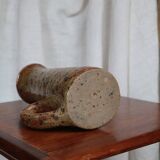 Pitcher in chamotte stoneware