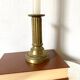Column brass candle holder