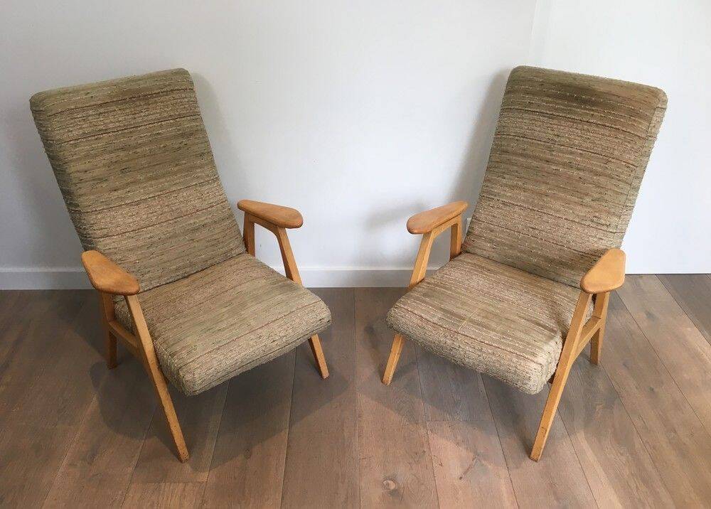 Pair of armchairs