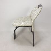 Ensemble de 4 chaises Giovanni Offredi Sail par Saporiti Italie 1973