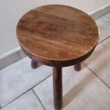 Tripod wooden stool