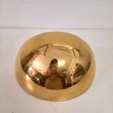 8 half moon sconces, Hollywood regency, brass, 60/70