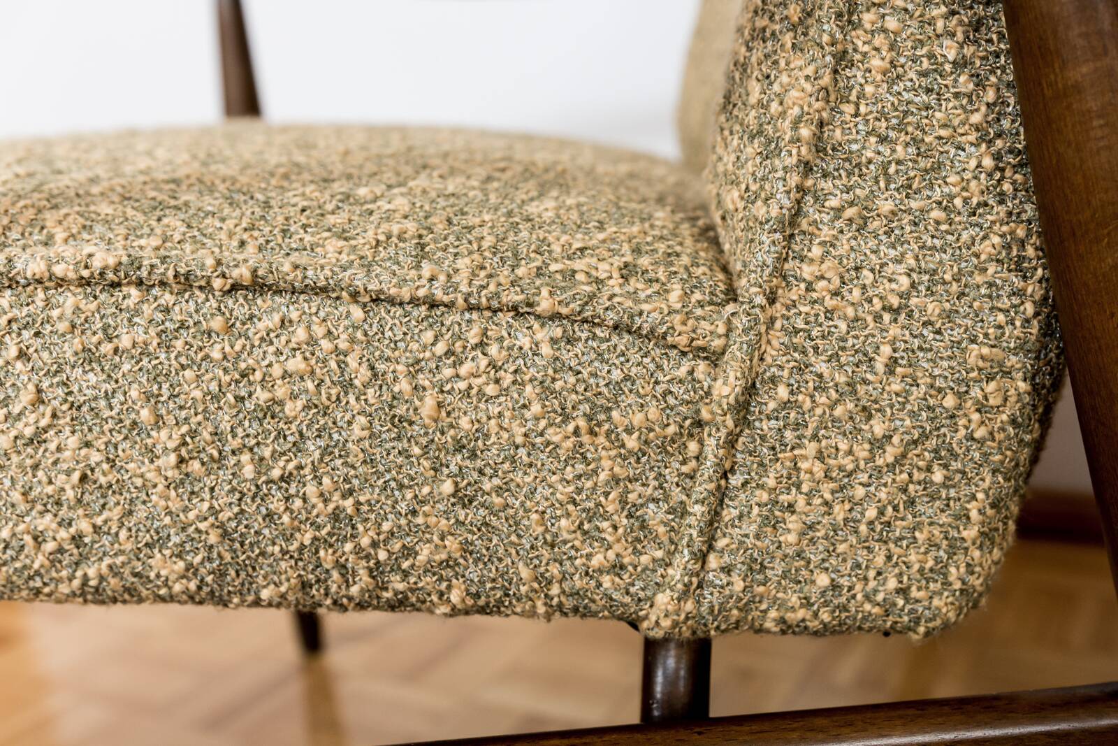 Kvadrat Customizable Pair Of Restored Mid Century Armchairs, 1960s