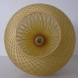 Spun Fibreglass Pendant Lamp, Germany, 1960s