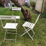 Anciennes chaises de jardin