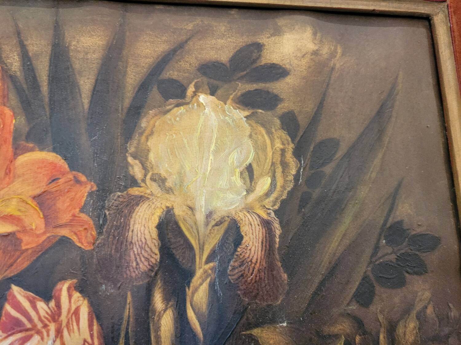 Still life Bouquet of flowers in oil