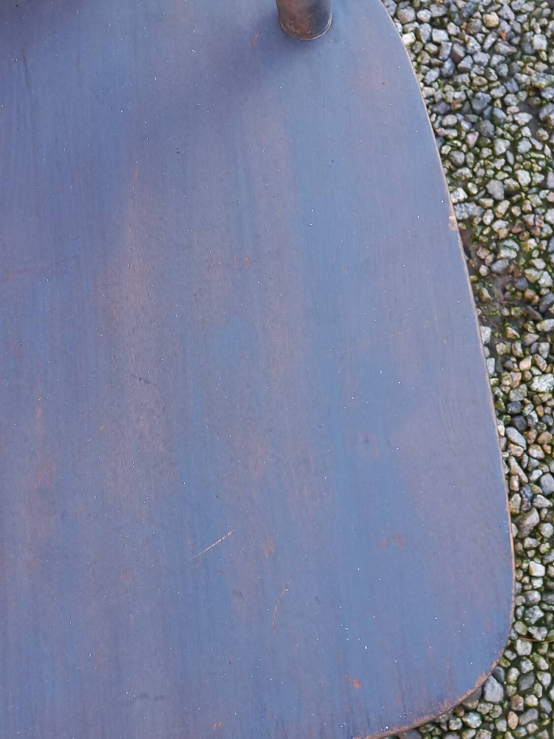 Scandinavian style chair from the 50s with gray patina
