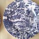 4 flat plates Lunéville Model "English Style"