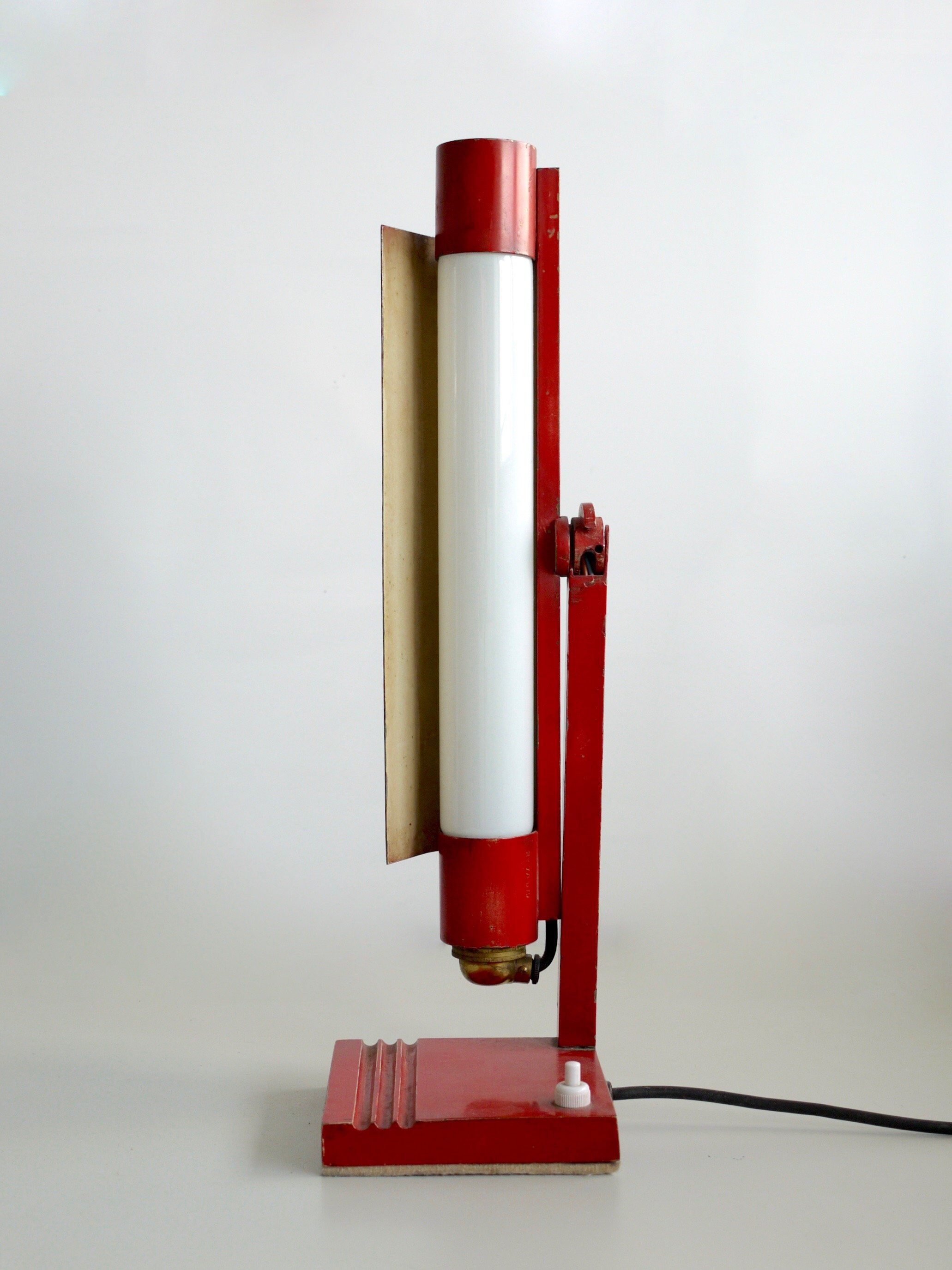 Lampe de bureau réglable Neolux de Louis Dernier &Hamlyn Limited, années 1930