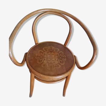 Chair 209 Fischel bentwood produced between 1920 and 1949