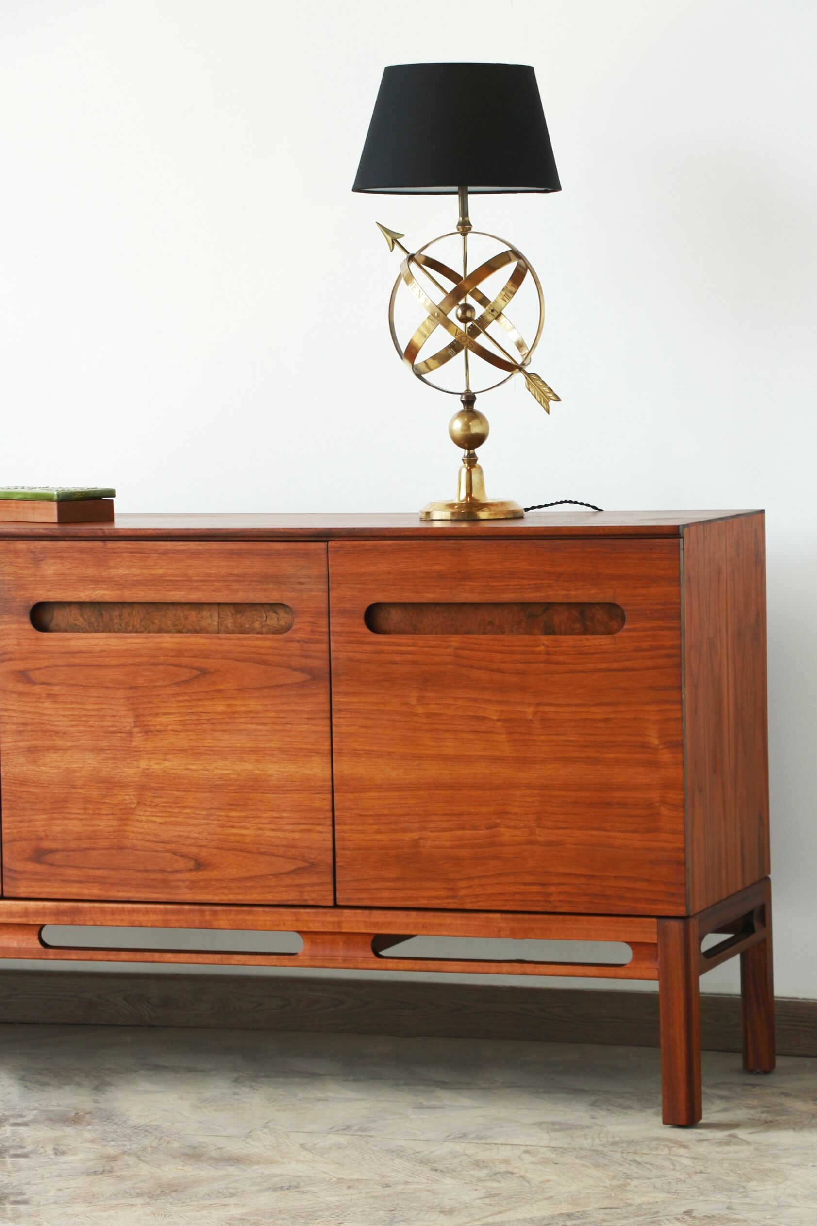 Sideboard teak and walnut 60