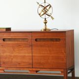 Sideboard teak and walnut 60