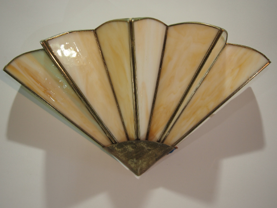 Glass paste sconce