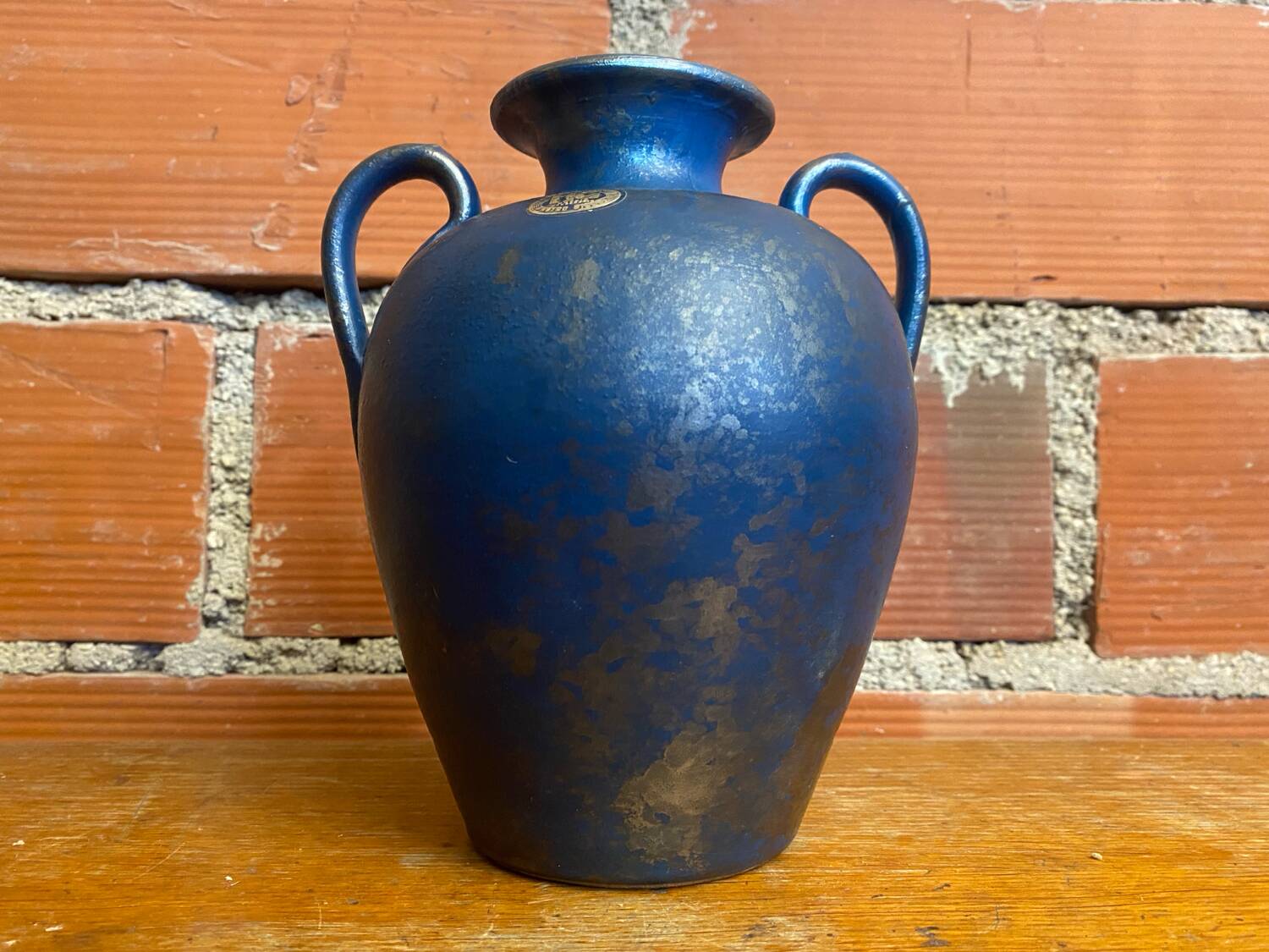 MG Studio Ceramic Vase by Mastro Giorgio Umbria 50’s Italy Vintage