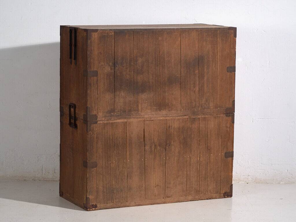 Antique Japanese tansu with multiple drawers – Meiji/Taishō period (c.1868-1926) #16