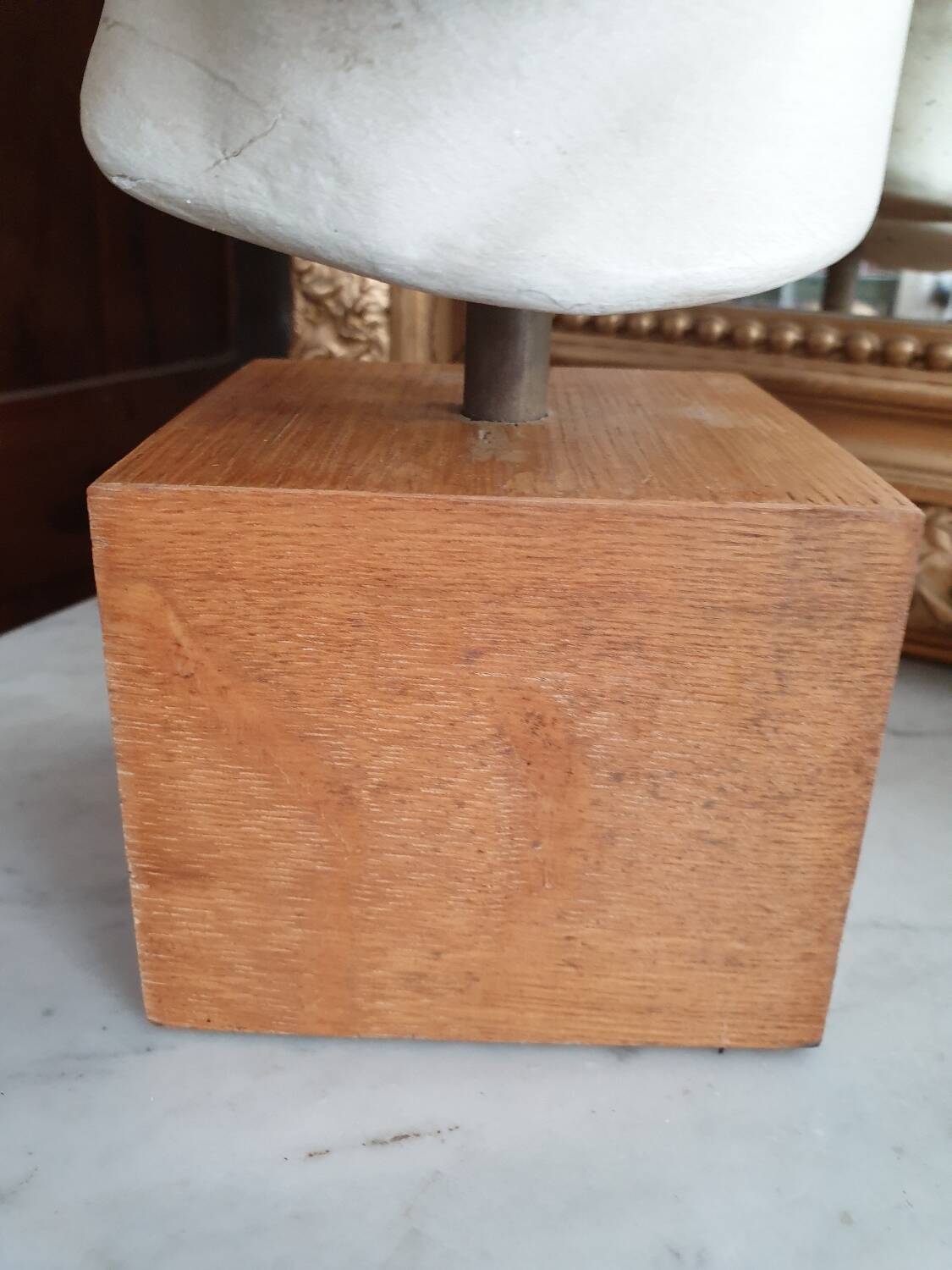 Greek bust of a blond Ephebe