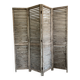 Paravent lamelle volet persienne vintage