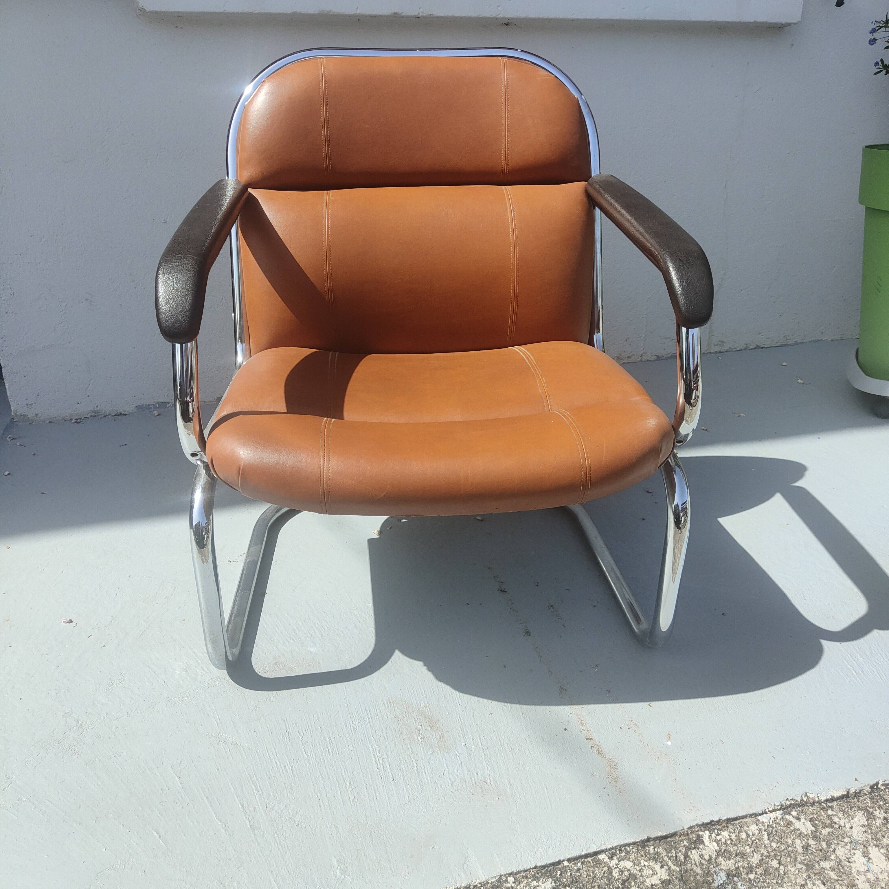 Fauteuil club lounge style bauhaus