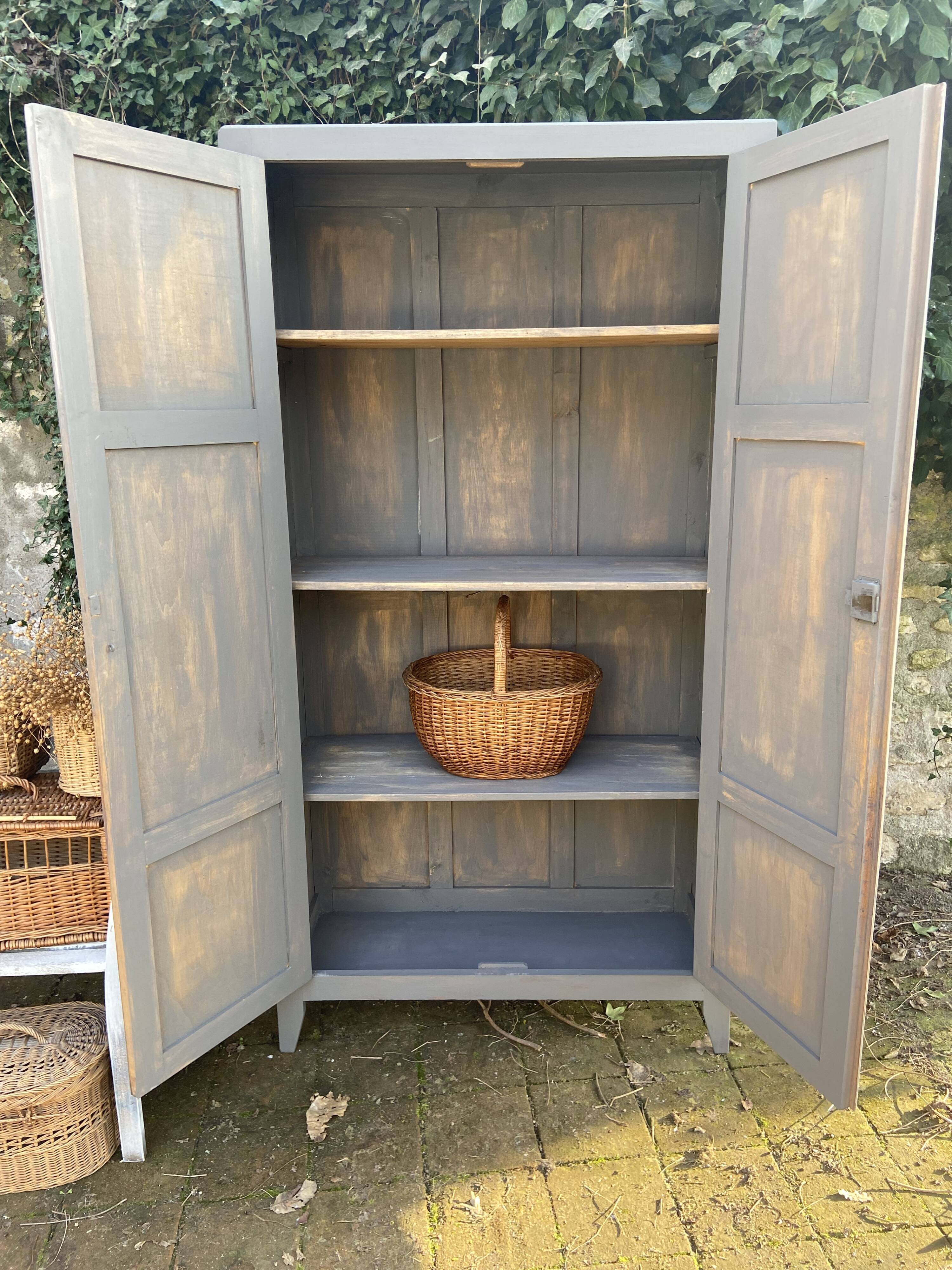 Old parisian wardrobe