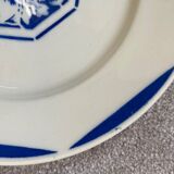 6 K&G Luneville Art Deco Dessert Plates Fructidor Model