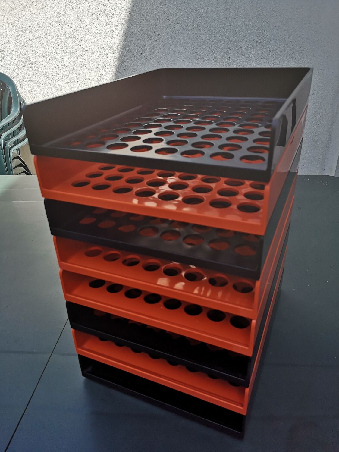 Set of 8 vintage mail banners by Roger Tallon for Art and Office 70s