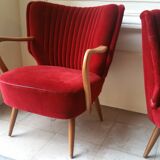 1/4 chairs red cinema cocktails