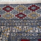 Tapis vintage fait main Boukhara ouzbek – 98 cm x 156 cm