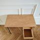 Renovated vintage children's desk, Scandinavian style, 1950s-60s.