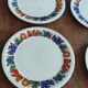 6 dessert plates acapulco villeroy and bosch