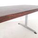 Table basse moderniste en palissandre