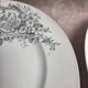 10 antique porcelain plates – Aux Lions de Faïence Paris – 19th century