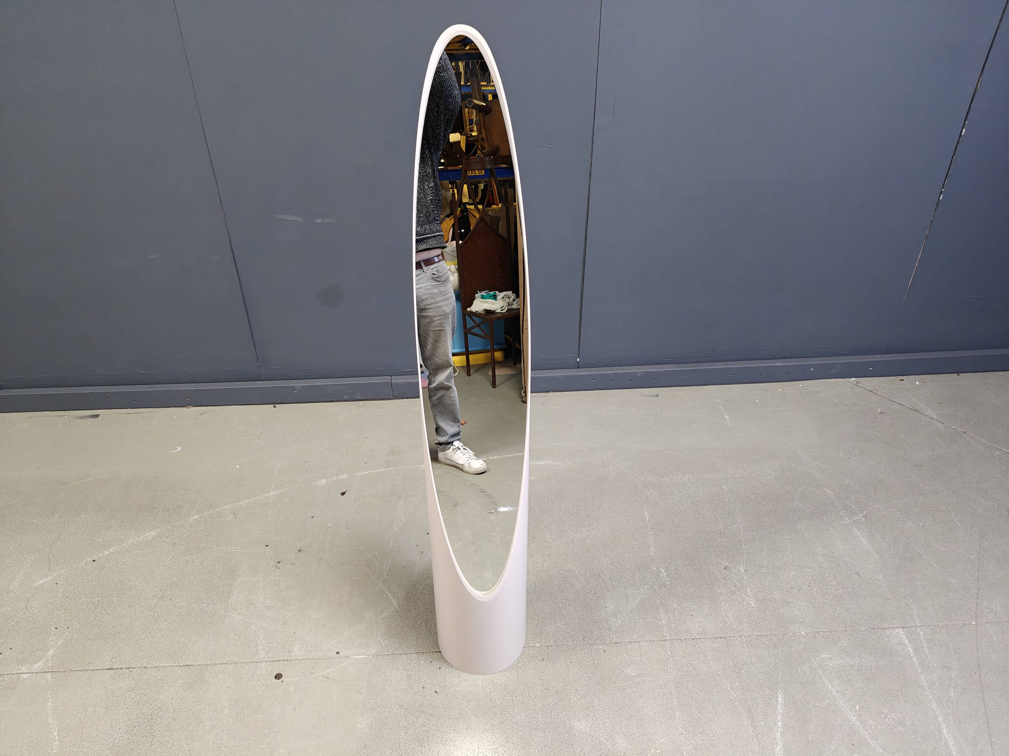 Unghia mirror by Rodolfo Bonetto, Italy 1970s