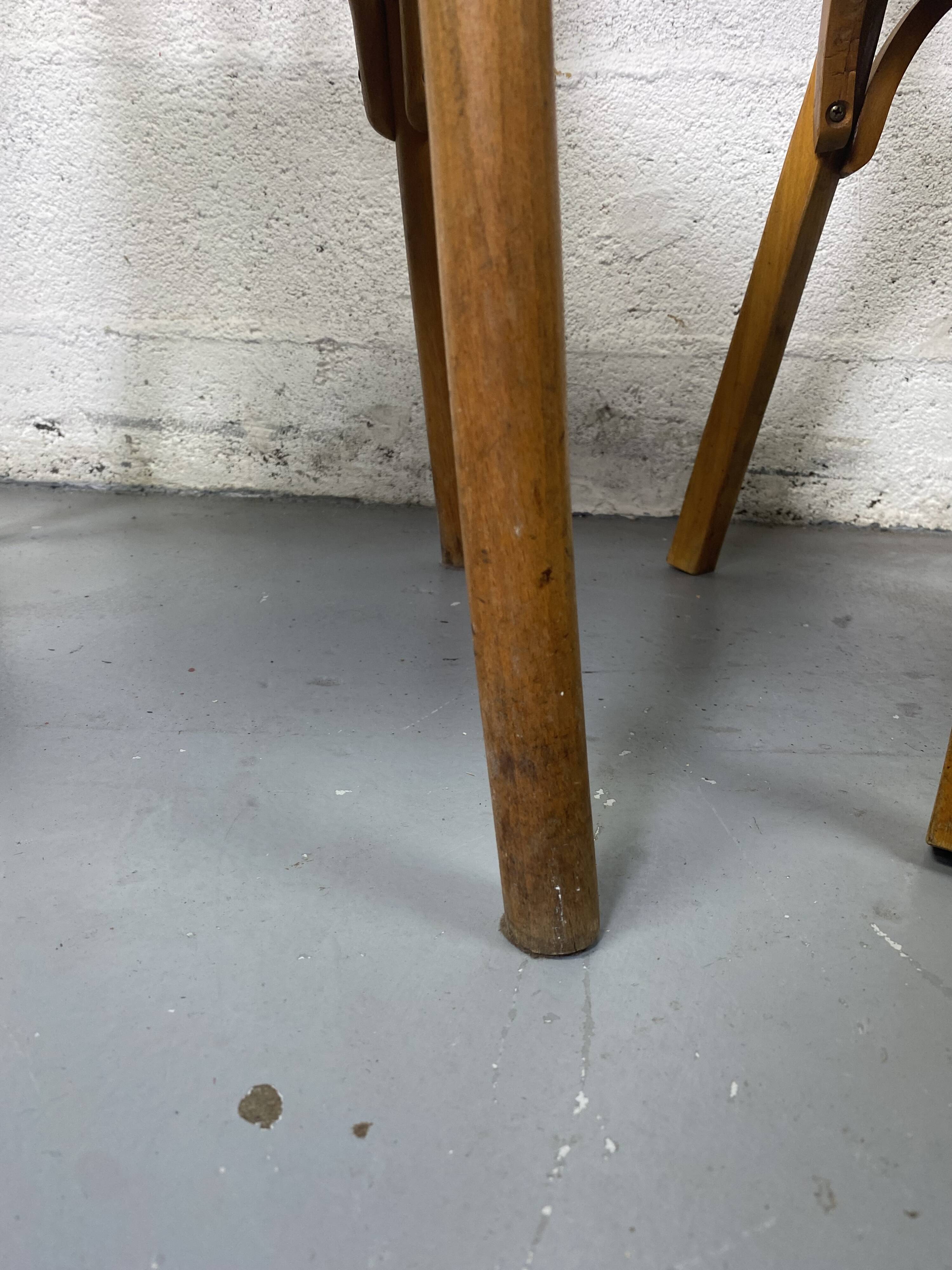 Mismatched bistro chair x2