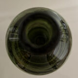 Pair of large antique blown glass bottles