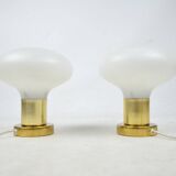 A pair of bedside lamps, 1970s