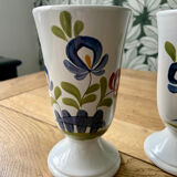 Hand-Painted Ceramic Mazagrans - Cups