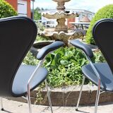 Pair of chairs 7 Arne Jacobsen series