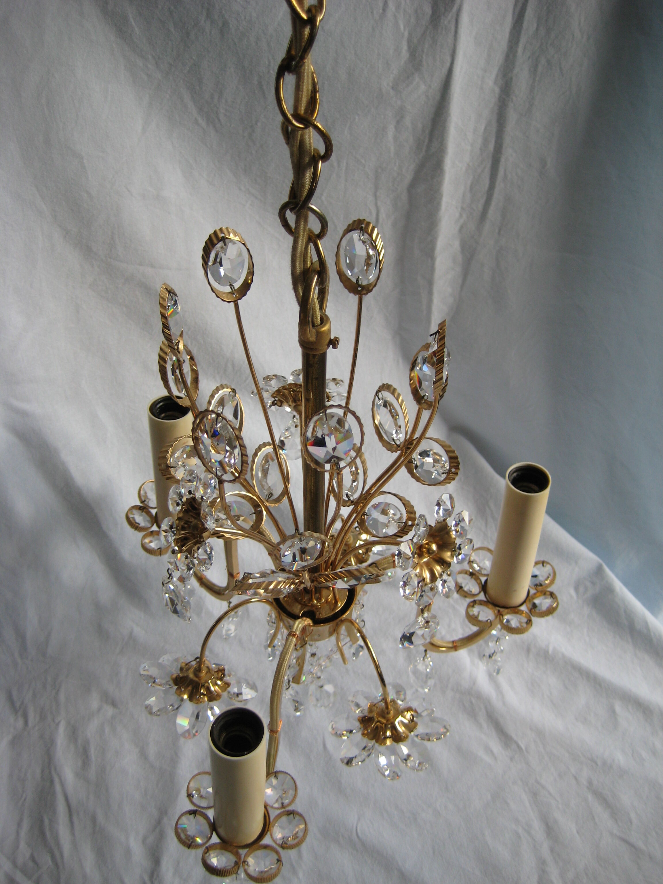 Chandelier with tassels