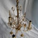 Chandelier with tassels