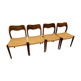 4 chairs rosewood
