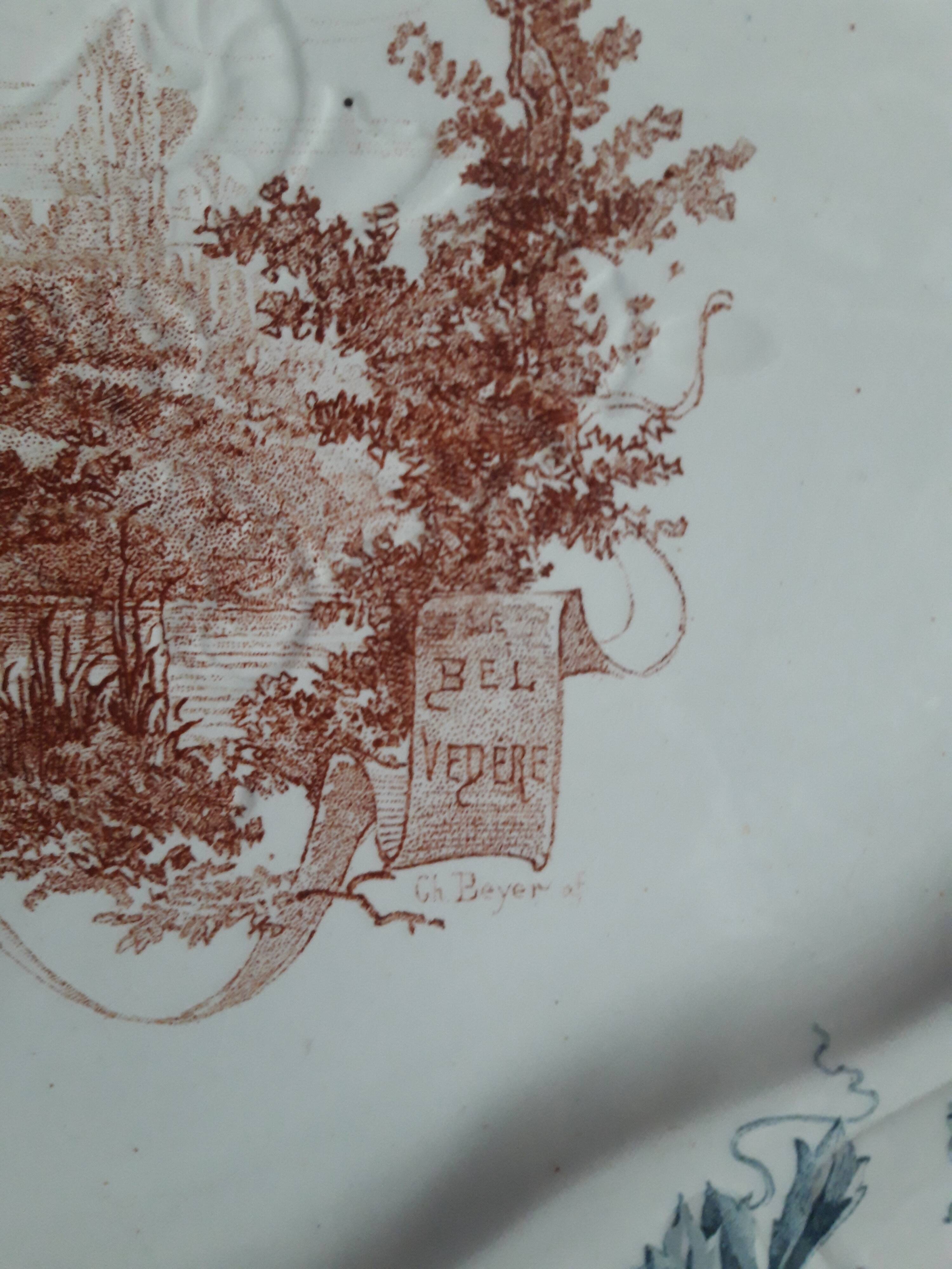 Leg of lamb dish in Choisy-le-Roi