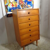 Vintage 1960s light wood clothing