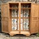 Parisian art deco wardrobe solid raw wood wardrobe