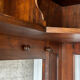 Solid wood bookshelf - French work from the 1950s