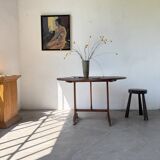 Table de vigneron en chêne, 1950