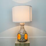 Stoneware lamp Accolay design Georges Pelletier