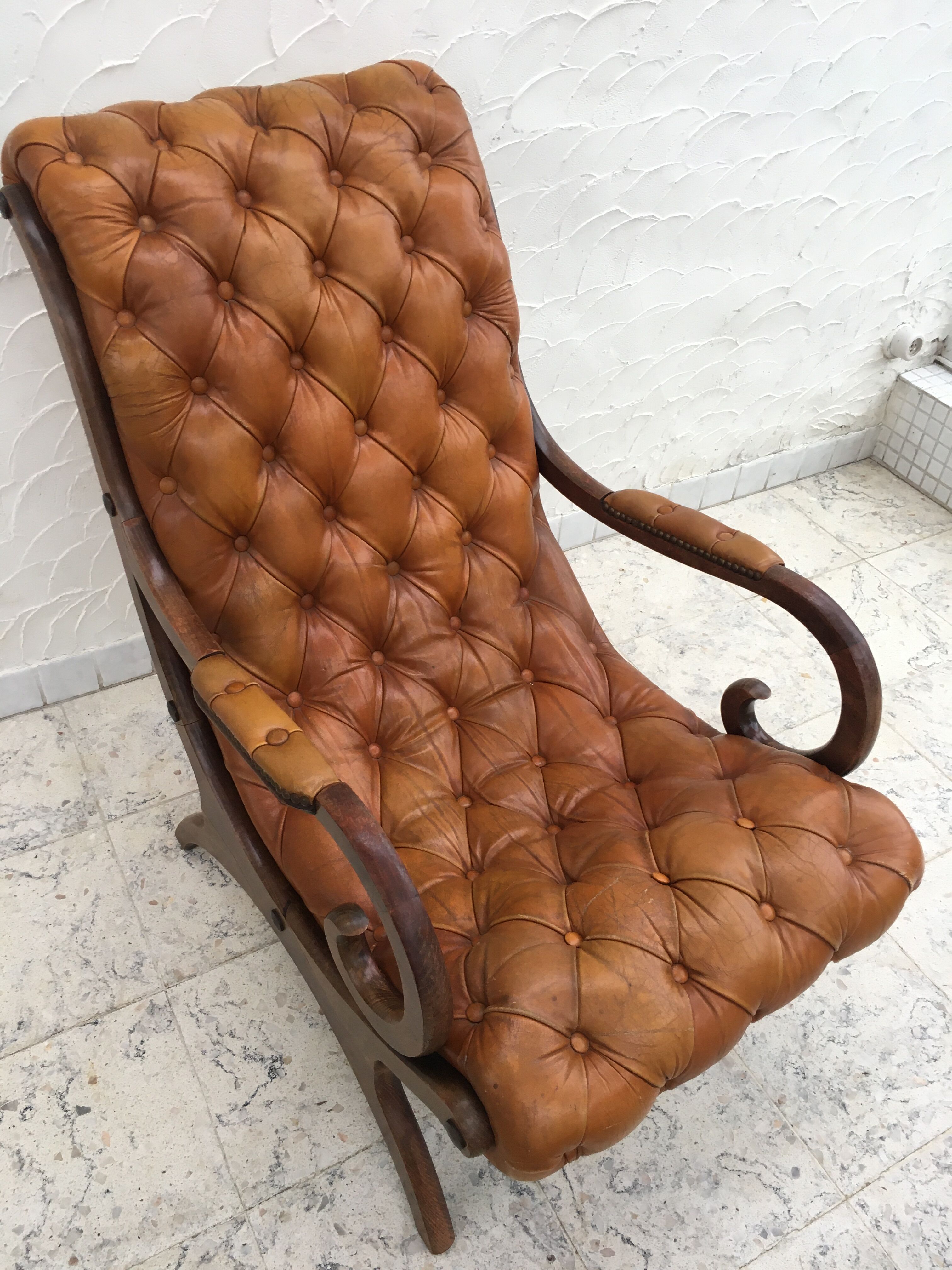 Chesterfield chairs duo